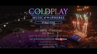 Music Of The Spheres World Tour 2025  India  Coldplay [upl. by Buehler]