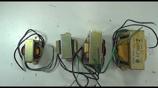 Step down transformers explained fusing voltages resistance check  methods amp tips [upl. by Hanson552]