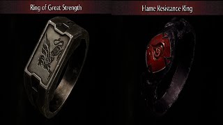 Flame Resistance Ring amp Ring of Great Strength Location  Demons Souls  Equip Burden Ring [upl. by Dnarb]