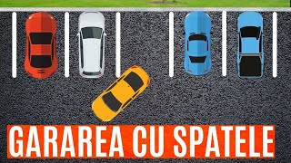 3 PAȘI Pentru O GARARE PERFECTĂ  Parcarea Cu Spatele  Școala de șoferi [upl. by Ama]