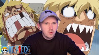 LUFFY AND BELLAMY  CAVENDISH DESTROYS DELLINGER  One Piece Reaction Episode 711712 [upl. by Monetta]