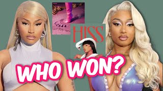 WHO WON MEGAN THEE STALLION RELEASES quotHISSquot AND NICKI RESPONDS FOR 72 HOURS STRAIGHT [upl. by Arriaet]