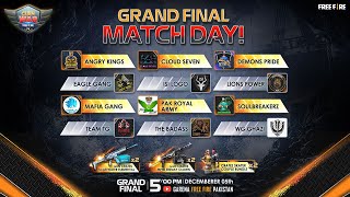 LIVE GRAND FINAL  CLAN WAR 2020  THE BIGGEST FREE FIRE PAKISTAN COMMUNITY TOURNAMENT [upl. by Oicatsana]