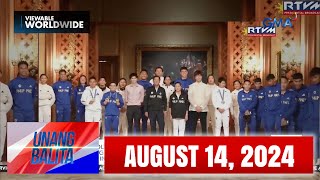 Unang Balita sa Unang Hirit AUGUST 14 2024 HD [upl. by Reames922]