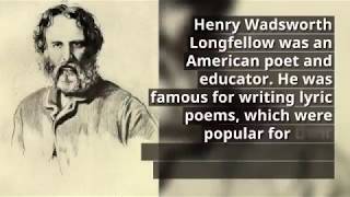 Henry Wadsworth longfellow biography [upl. by Madelon]