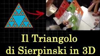 Il Triangolo di Sierpinski in 3D [upl. by Antonina358]