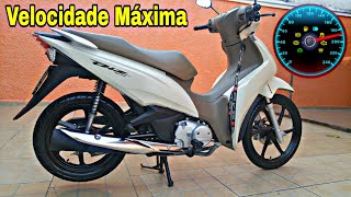 Velocidade máxima da nova Biz 125i [upl. by Claud552]