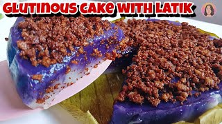 How to make GLUTINOUS RICE CAKEMALAGKIT gamit GLUTINOUS RICE FLOUR KAKANIN RECIPENEGOSYO IDEA [upl. by Llyrehc183]