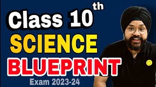 Class 10 Science Blue Print Session 202324  Chapterwise Weightage  CBSE Exam 2024  CBSE Big News [upl. by Fai]