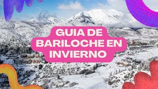 🔴 TODO lo que TENÉS que SABER ANTES de VIAJAR a BARILOCHE  Invierno 2024 [upl. by Mcgean]