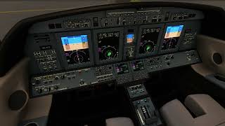 Microsoft Flight Simulator 2020  Cessna Citation CJ4  Düsseldorf to Salzburg [upl. by Llertac]