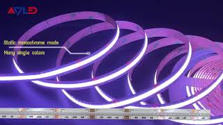 Dotless RGB COB LED Strip Light 810 LEDs for Christmas Party Decor [upl. by Norm377]