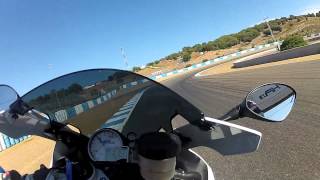 BMW S1000RR HP4 first ride [upl. by Ahsercel]