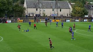 Auchinleck Talbot FC vs Hutchison Vale FC South Challenge Cup [upl. by Noelopan]