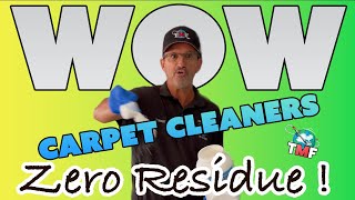 Wow Zero Residue Carpet Cleaners and Ways To Increase Vacuum Suction [upl. by Navert]