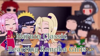 💫Naruto Classic Reacting Konoha Girls💫 Tiktoks Gacha Club [upl. by Applegate]