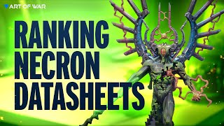 Necron Codex Datasheet Tier List Warhammer 40k 10th Edition [upl. by Sheilah]