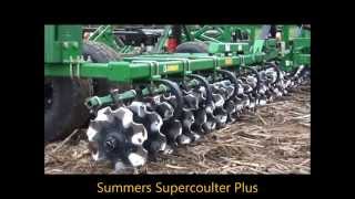 Vertical Tillage Thelen Farms Salford RTS Summers Supercoulter Plus [upl. by Alanson499]