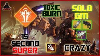 Destiny 2  Supers in 30 SECONDS 15 Second Well of Radiance Super Toxic Burn [upl. by Meredeth]