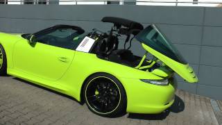 TECHART Aerodynamics for 911 Targa [upl. by Ebehp]