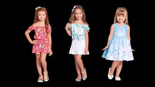 MODA INFANTIL 2018 LOOKS PARA INSPIRAR [upl. by Salbu]