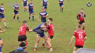 2023 04 01 Barrow Island ARLFC First v Normanton Knights Highlights [upl. by Esinereb]