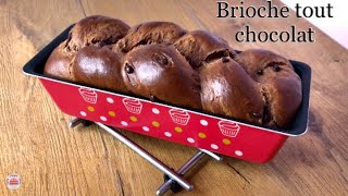 Brioche tressée tout chocolat [upl. by Mont]