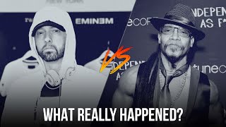 Eminem Vs Melle Mel What REALLY Happened [upl. by Alleacim]