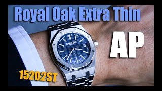 Audemars Piguet Royal Oak Review Extra Thin [upl. by Ellemac890]