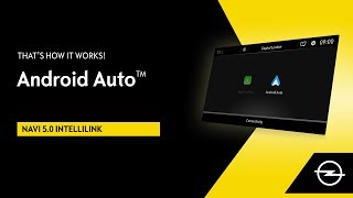 Navi 50 IntelliLink  Android Auto™  Thats How It Works [upl. by Yehsa]