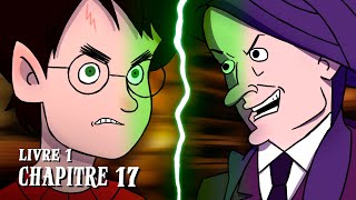 HARRY POTTER  Livre 1  Chapitre 17  LHOMME AUX DEUX VISAGES [upl. by Nidla]