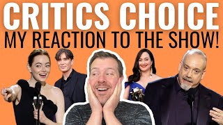 Critics Choice Awards Reaction Video 2024 [upl. by Oaht]