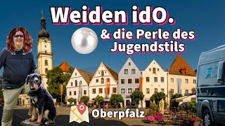 Wo hat die Jugend Stil Ein Spaziergang durch Weiden in der Oberpfalz  Wohnmobiltour Oberpfalz 4K [upl. by Ayot]