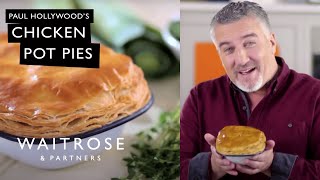 Paul Hollywoods Chicken Pot Pies  Waitrose [upl. by Ived]