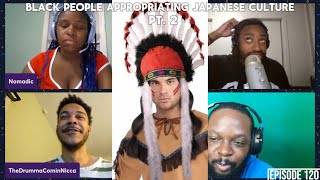 Black People Appropriating Japanese Culture Pt 2 theuncelebz podcast shorts [upl. by Bogosian421]