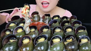 ASMR EATING GIANT SNAILS ESCARGOT APPLES SNAILS ĂN ỐC BƯƠU KHỔNG LỒ NO TALKING MAI ASMR [upl. by Caitlin]