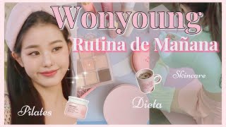 Rutina de Mañana de Wonyoung 🎀 aesthetic motivacion wonyoungism skincare pilates dieta vlog [upl. by Caren]