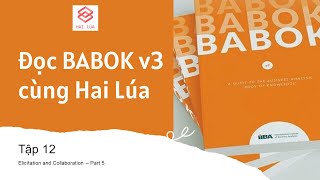 Series Đọc BABOK cùng Hai Lúa Tập 12  Chương Elicitation and Collaboration  Phần 5 [upl. by Ocsirf]