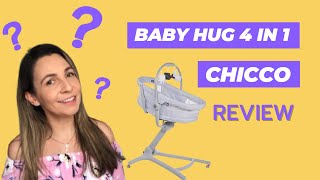 BABY HUG 4 IN 1 CHICCO  REVIEW  VALE A PENA É BOM COMO FUNCIONA [upl. by Ayotahc]