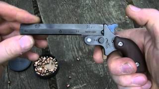 Derringer REX L 4 střelba na 15 m [upl. by Eatnuhs]