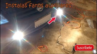 Como conectar faros de niebla tipo originales sin relevador [upl. by Jauch]