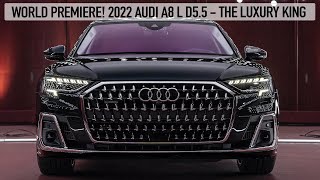 WORLD PREMIERE  2022 AUDI A8L 60TFSI QUATTRO  D55  LUXURY KING FACELIFT IS HERE  IN DETAIL [upl. by Lewendal]