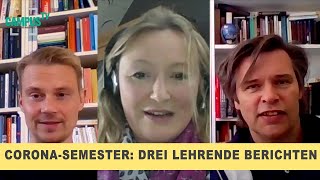 CoronaSemester Drei Lehrende berichten  Campus TV Uni Bielefeld [upl. by Haissem]