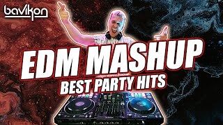 EDM Mashup Mix 2021  Best Party Mix 2021  EDM Workout Motivation Mix by bavikon [upl. by Yrtnahc674]