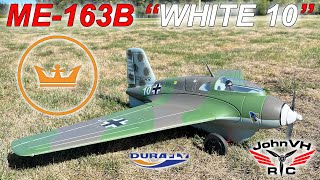 Durafly Me 163 V2 Komet High Performance Rocket Fighter Messerschmitt HobbyKingOfficial me163 [upl. by Erdnaxela40]