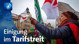 Einigung im Tarifstreit des öffentlichen Dienstes der Länder [upl. by Nyrak682]