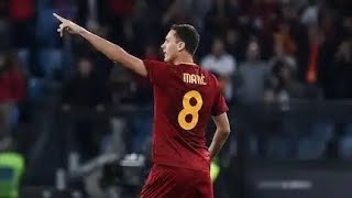 Nemanja Matics MOTM performance against Feyenoord  Europa League 14  AS Roma 41 Feyenoord [upl. by Kellene]