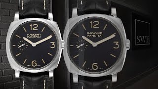 Panerai Radiomir 1940 Black Dial 3 Days 42mm Steel Mens Watch PAM00512  SwissWatchExpo [upl. by Hirsh]