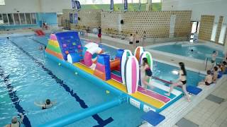 Parcours Gonflable Aquatique  Structure gonflable pour piscine [upl. by Tibold]