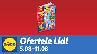 Ofertele saptamanii la Lidl • 5  11 August 2024 [upl. by Erdnaid]